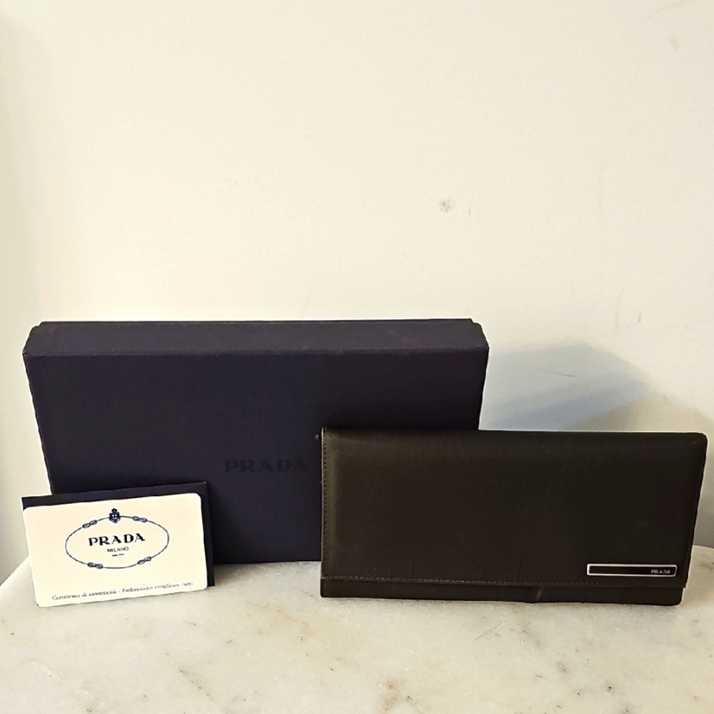 Prada Black Wallet